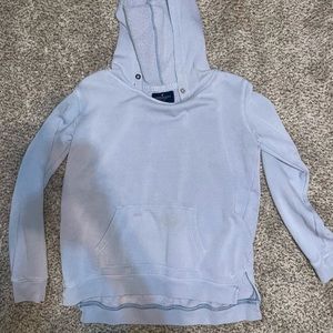American Eagle baby blue hoodie